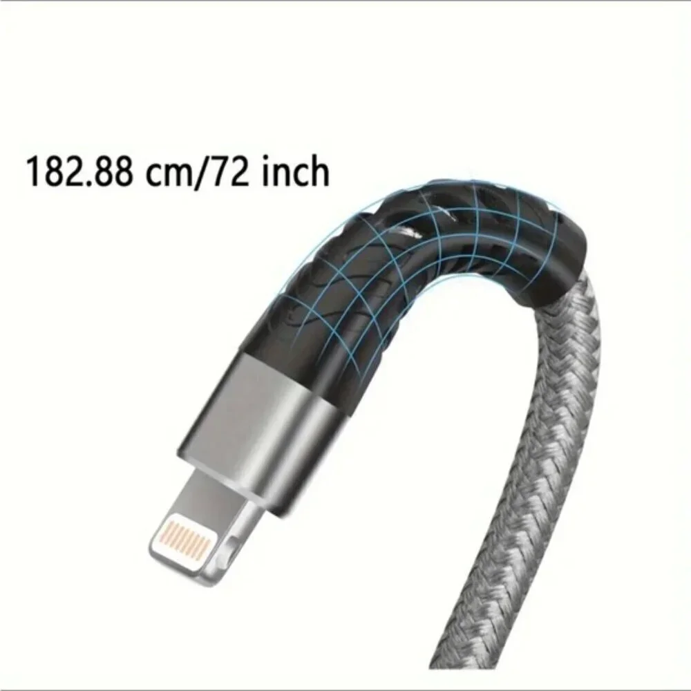 Apple Certified 6ft Lightning Charger C Cable iPhone 14/13/12/11/X/XS/XR/XS iPad